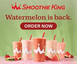 Smoothie King display ad